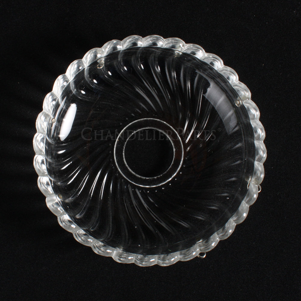 Swirl Pressed Bobeche (Various Options)