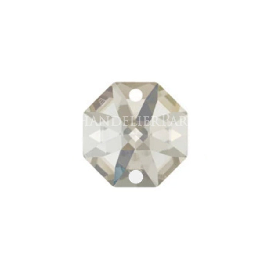 SWAROVSKI STRASS®<BR>26mm Silver Shade 2-Hole Octagon