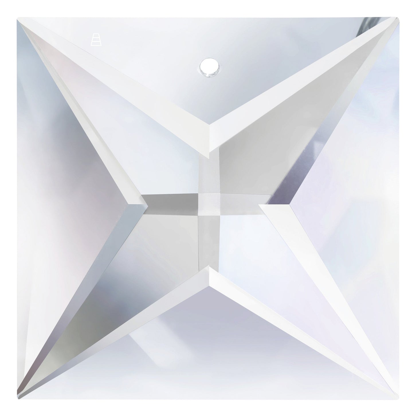 SWAROVSKI STRASS®<br>Crystal 1-Hole Square Prism