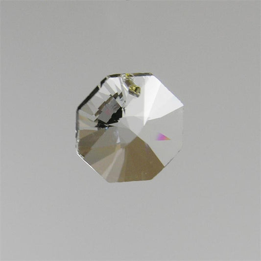 SWAROVSKI SPECTRA®<br>Clear 2-Hole Octagon Beads