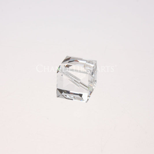 SWAROVSKI® STRASS<br>12mm Crystal/Colored Cube Bead