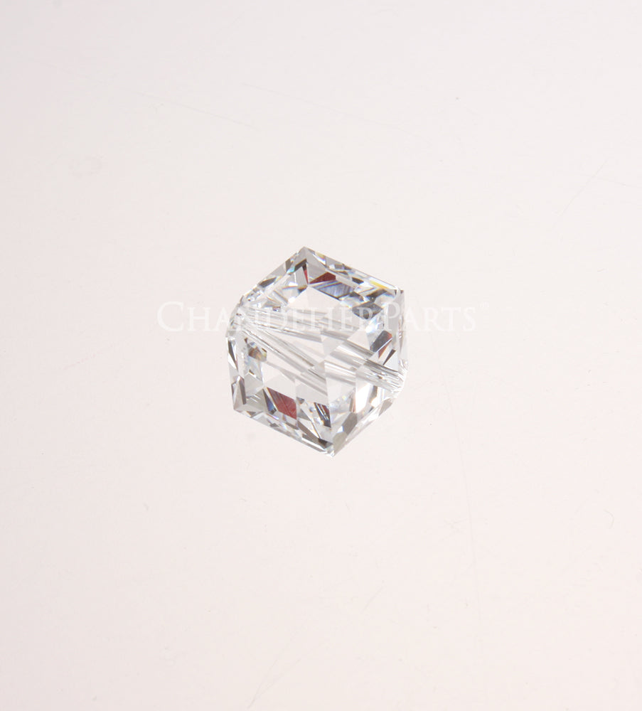 SWAROVSKI® STRASS<br>12mm Crystal/Colored Cube Bead