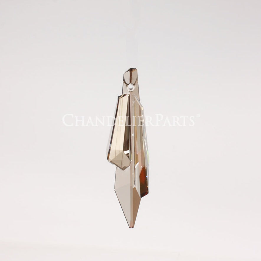 SWAROVSKI STRASS® 63mm Icicle Prism, Golden Teak