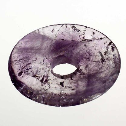 Rock Crystal Amethyst Bobeche<br>No pinholes