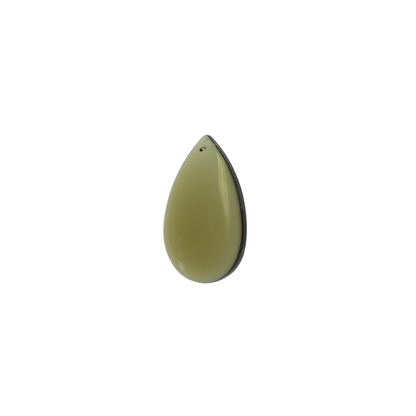 2-1/2" Colored Smooth Half Pear