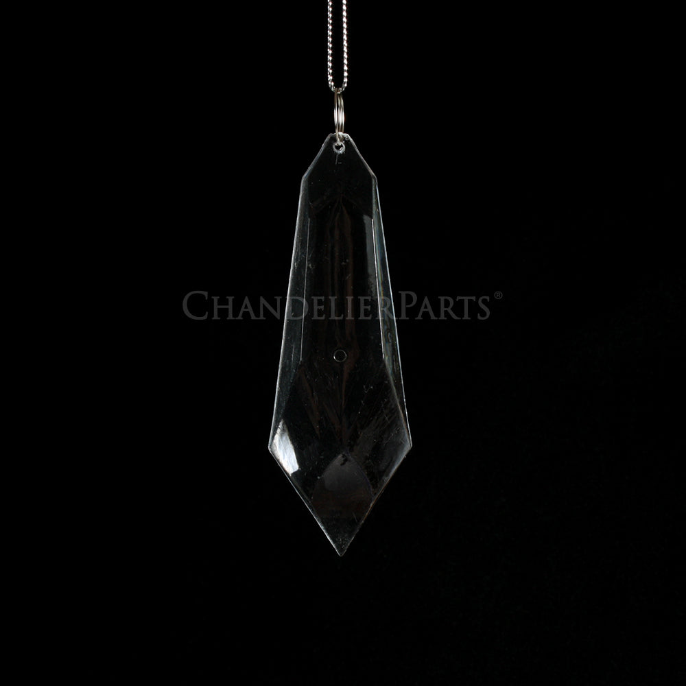 4-1/2" Acrylic Prism w/ Silver String