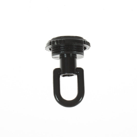 1-7/8" Black Screw Collar & Loop, 1/4 IP (For 1-1/16" canopy)