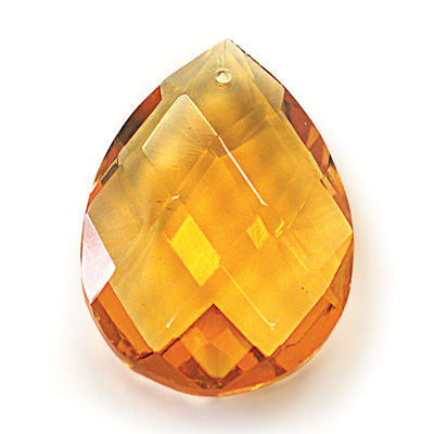 1.5 INCH APX TOPAZ ALMOND HAND CUT 