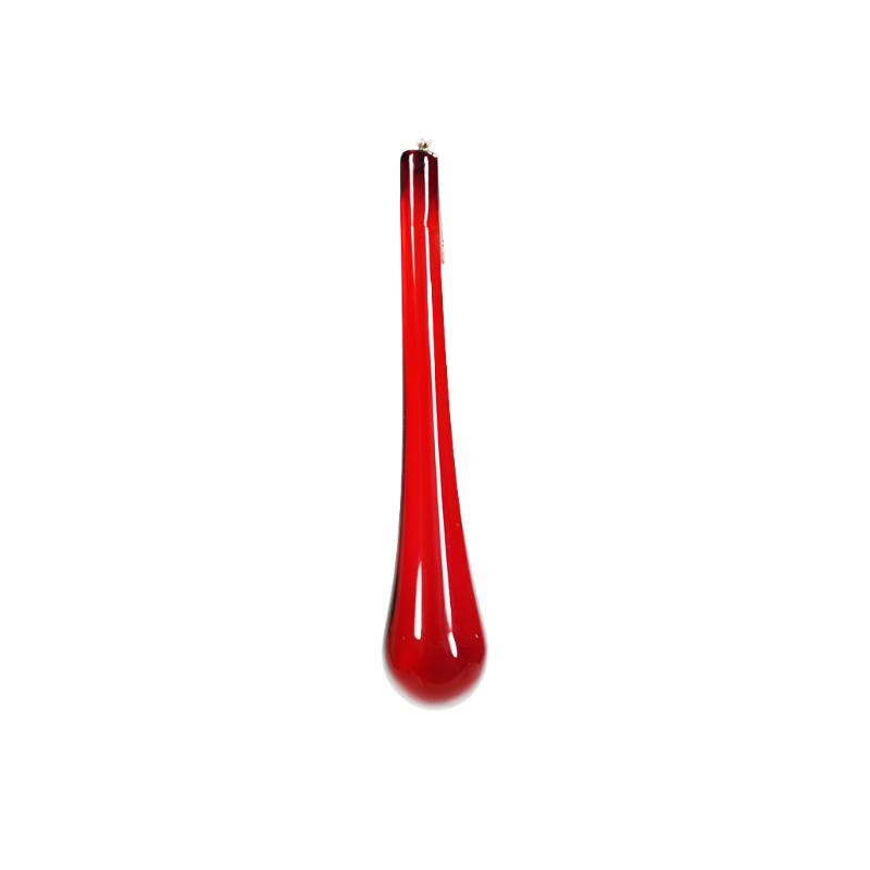 3" Colored Smooth Murano Raindrop
