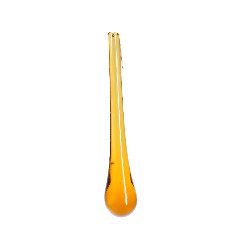 4" Colored Smooth Murano Raindrop