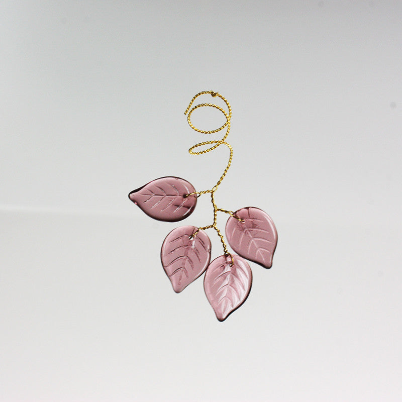 4 Czech Leaves Wired Together