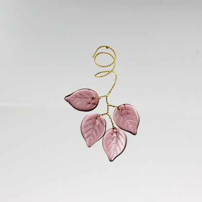 4 Czech Leaves Wired Together
