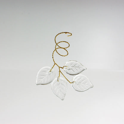 4 Czech Leaves Wired Together
