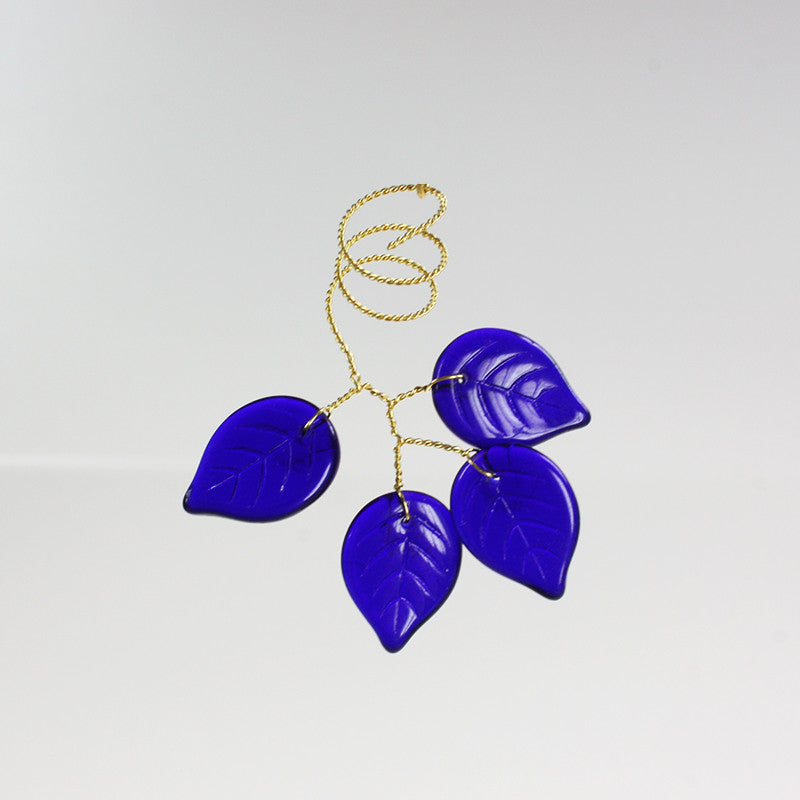 4 Czech Leaves Wired Together