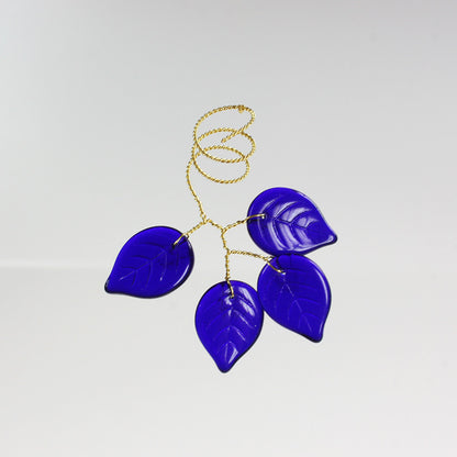 4 Czech Leaves Wired Together