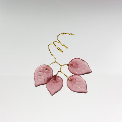 4 Czech Leaves Wired Together