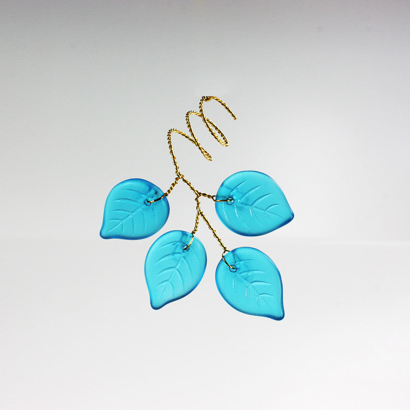 4 Czech Leaves Wired Together