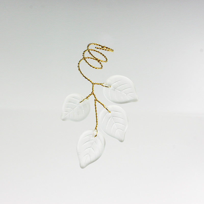 4 Czech Leaves Wired Together