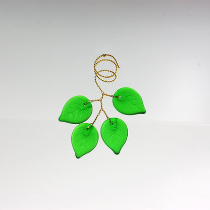 4 Czech Leaves Wired Together