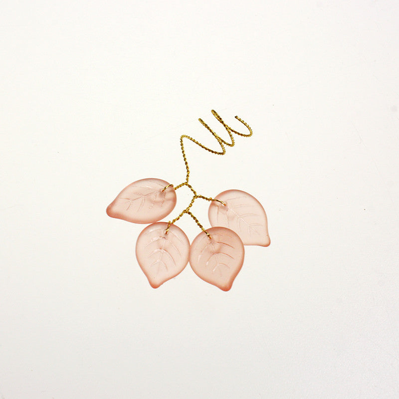 4 Czech Leaves Wired Together