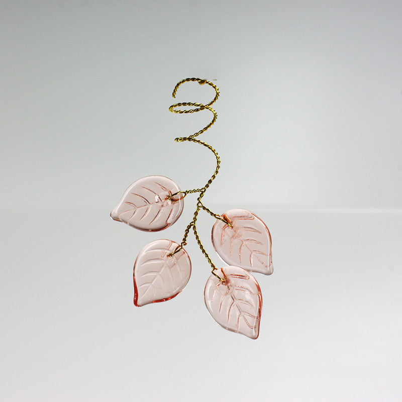 4 Czech Leaves Wired Together