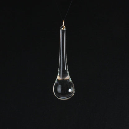 4" Clear Raindrop