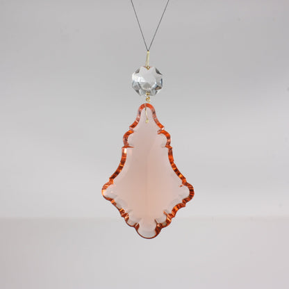 4" Colored Czech Crystal Pendalogue