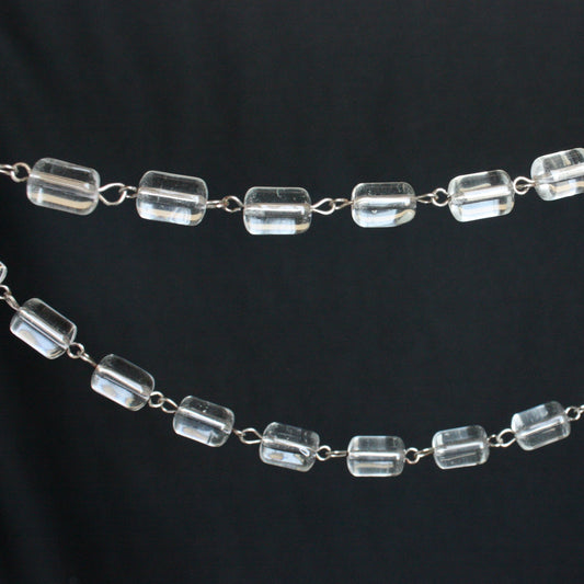 39" 10mm Barrel Bead Chain, Chrome Pinning