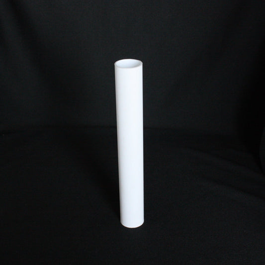6" White Plastic (Thick) Candle Covers, 3/4" Inside Diameter