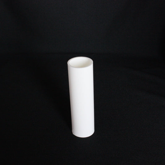 3-3/8" Thick White Plastic Candle Cover, Candelabra Base (Pack of 6)