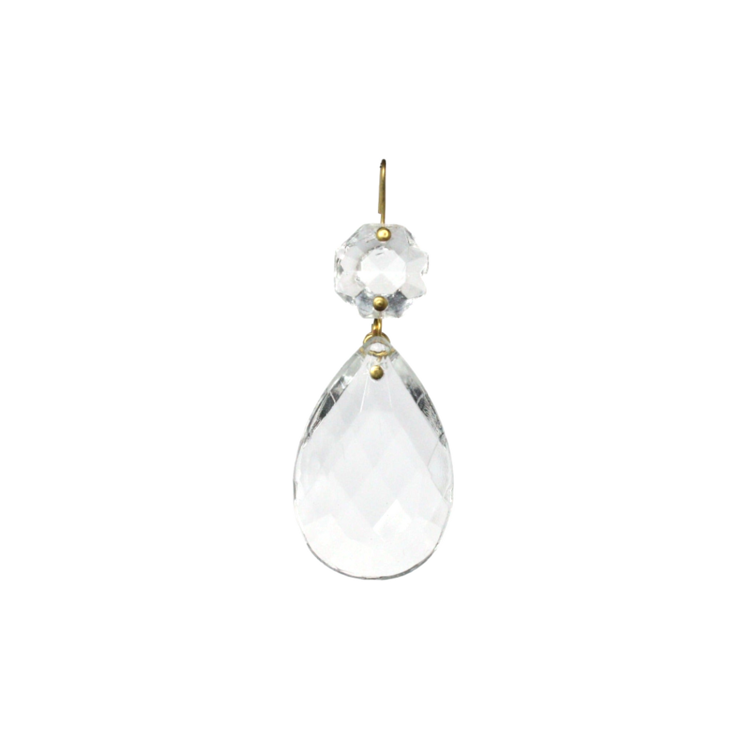 1-1/2" Flatback Almond w/ Top Bead