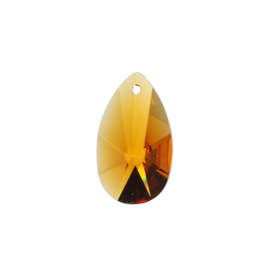 ASFOUR® Crystal<br>Topaz Radiant Cut Teardrop