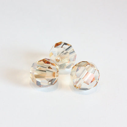 SWAROVSKI STRASS®<br>14mm Colored Faceted Round Bead