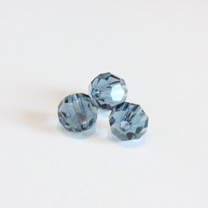 SWAROVSKI STRASS®<br>7mm Colored Faceted Round Bead