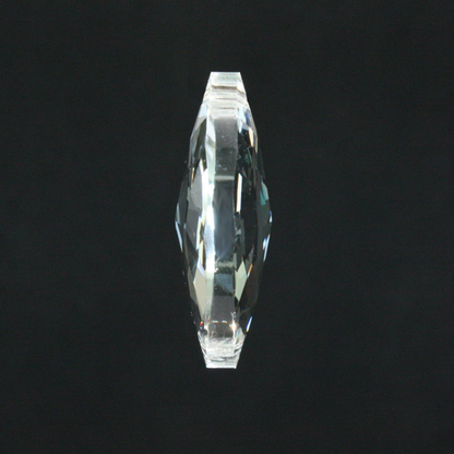 Turkish Crystal 38mm 2-Hole Oval Teardrop