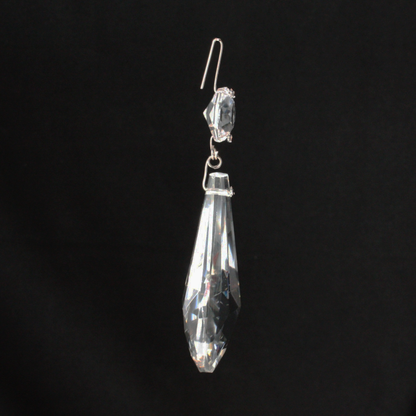 Turkish Crystal Full Cut Faceted Teardrop w/ Top Bead