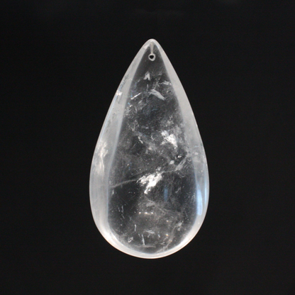 Rock Crystal Smooth Half Pear<BR>NEW LOW PRICES!