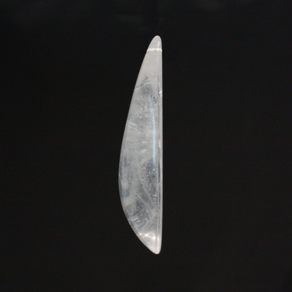 Rock Crystal Smooth Half Pear