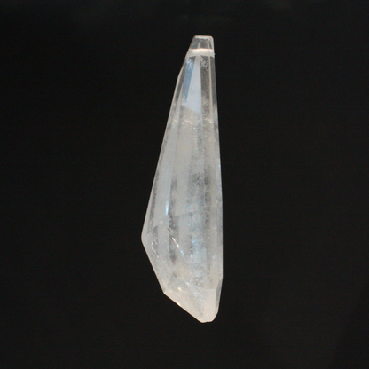 Rock Crystal Half Cut Coffin Prism