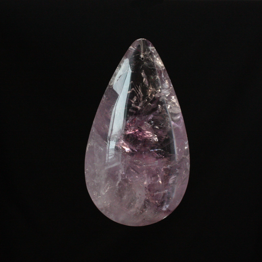 5" Amethyst Smooth Full Pear