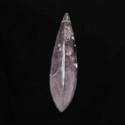5" Amethyst Smooth Full Pear