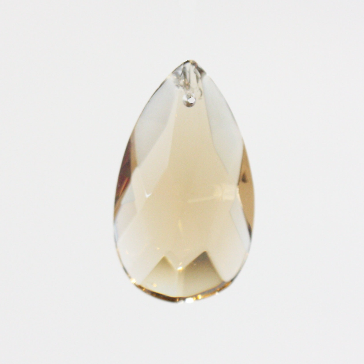 28mm Colored Full Cut Teardrop, no top bead
