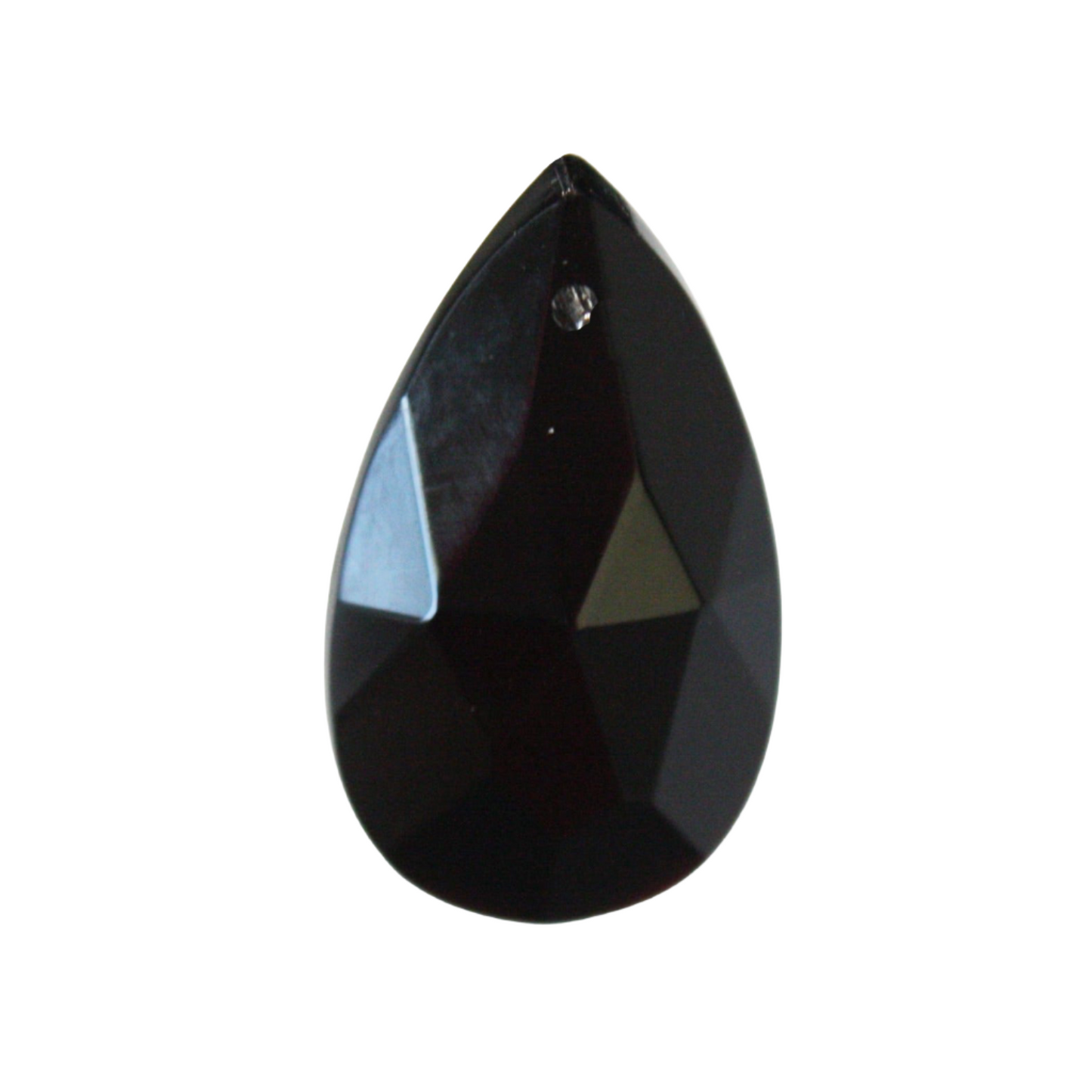 2" Black Full Cut Teardrop (Blemished)