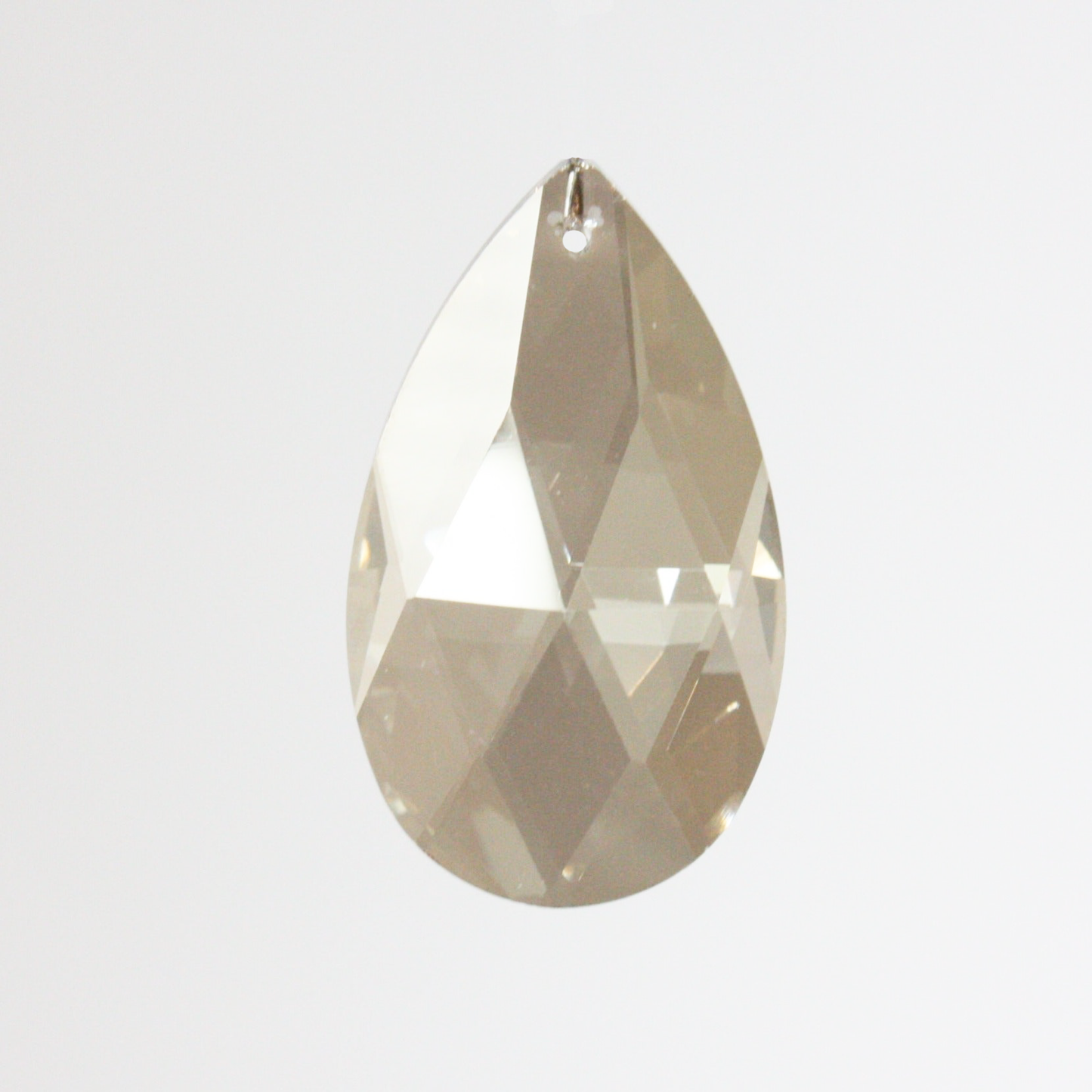 2" Colored Full Cut Teardrop, no top bead