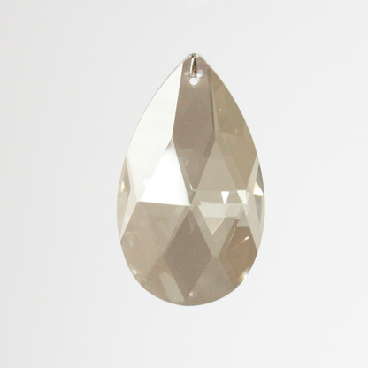 2" Colored Full Cut Teardrop, no top bead