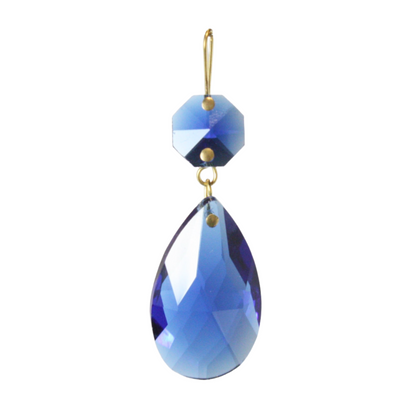 1-1/2" Full Cut Teardrop w/ Top Bead