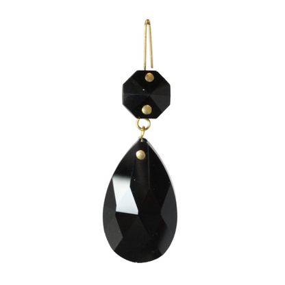 1-1/2" Full Cut Teardrop w/ Top Bead