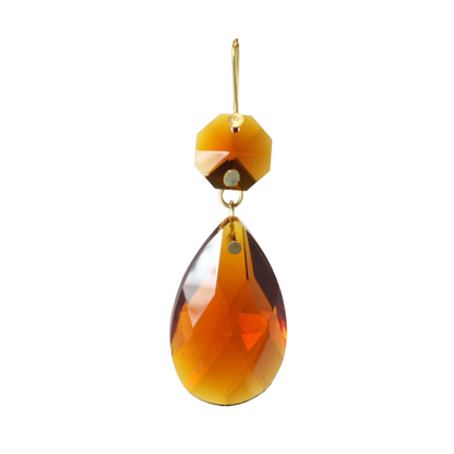 1-1/2" Full Cut Teardrop w/ Top Bead