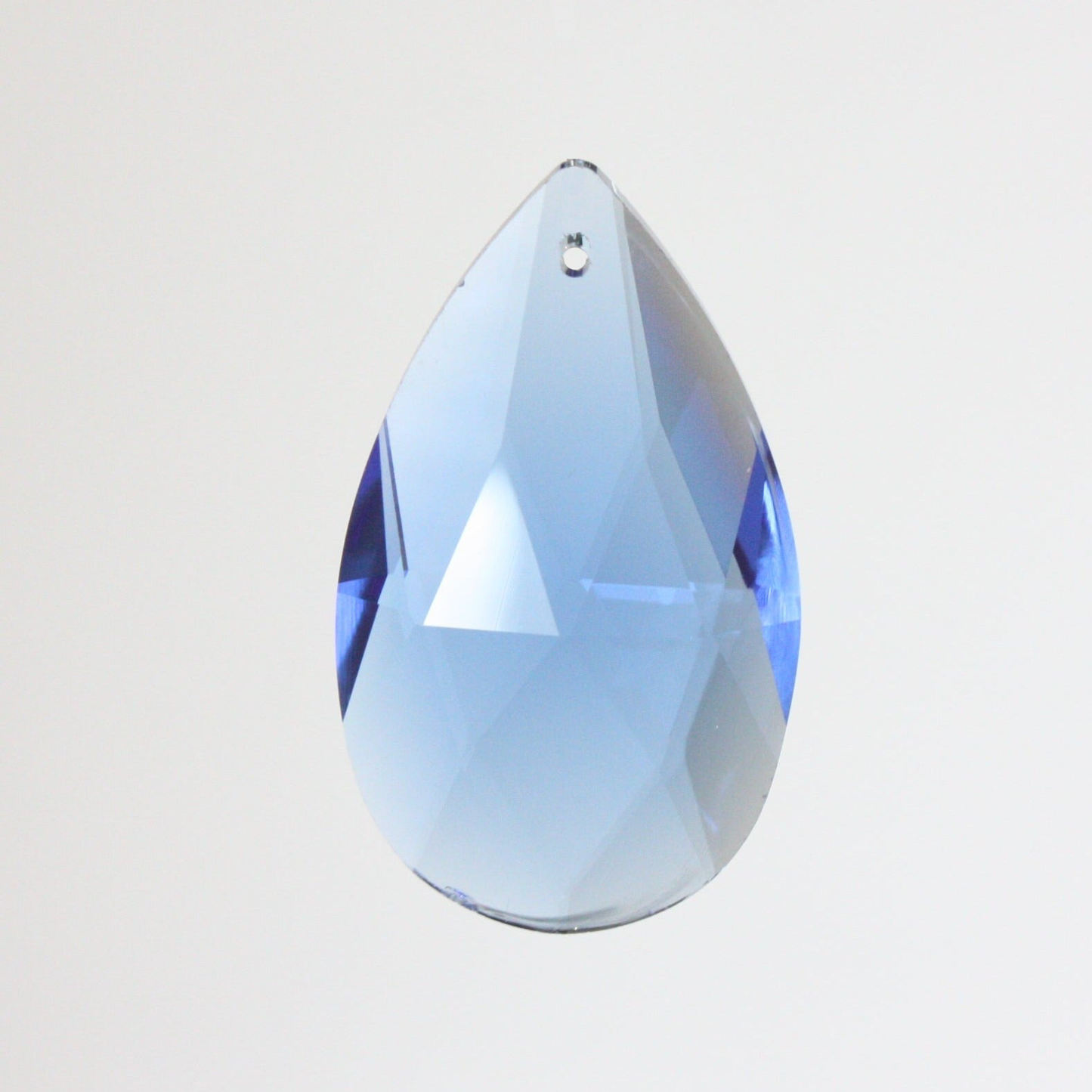 2" Colored Full Cut Teardrop, no top bead