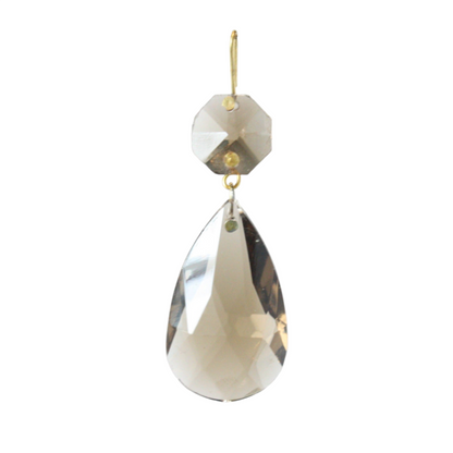 1-1/2" Full Cut Teardrop w/ Top Bead